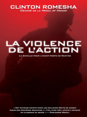 cover image of La violence de l'action: La bataille pour l'avant-poste de Keating